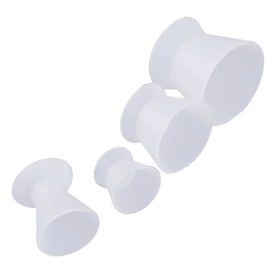 Dental Lab Silicone Mixing Cup Acrylic Rubber No-Stick Flexible Bowl Cup S/M/L/H