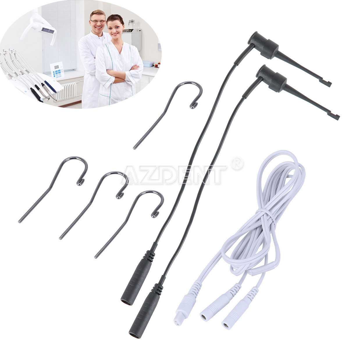 AZDENT Dental Endo Accessories test Wire Testing Measuring Line for Apex Locator