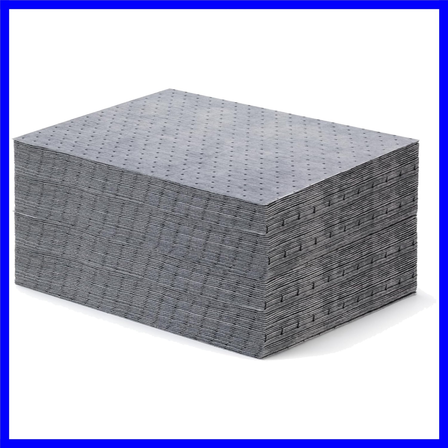 15″ x 20″ Heavyweight Oil and Water Absorbing Pads,Gray Absorbing Heavy Weigh…
