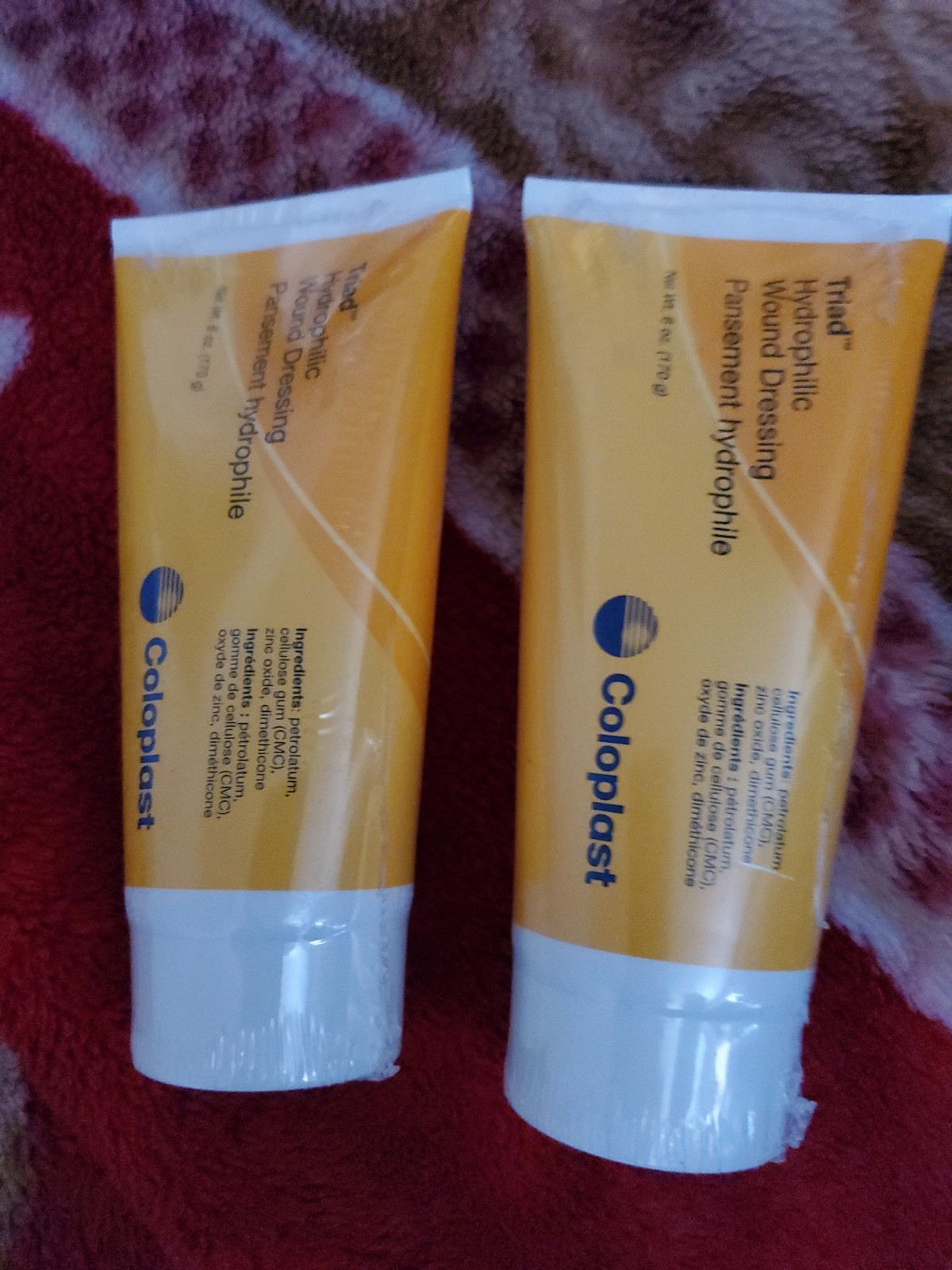 coloplast triad hydrophilic wound dressing 2 For $29.99 @$30each Value 6oz New