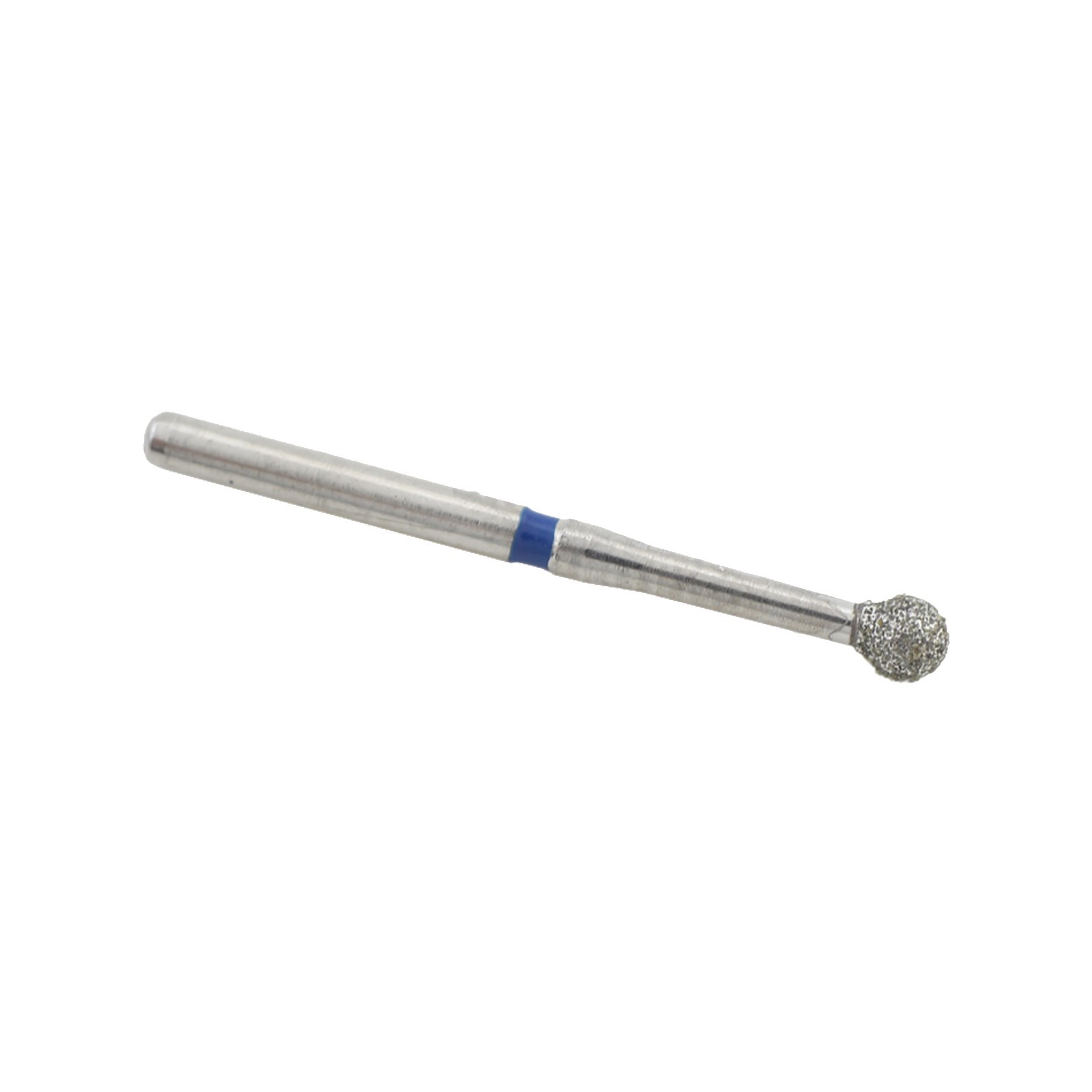 Dental Diamond Bur Long Shank Ball Round Medium 801L FG High Speed Burs 22mm