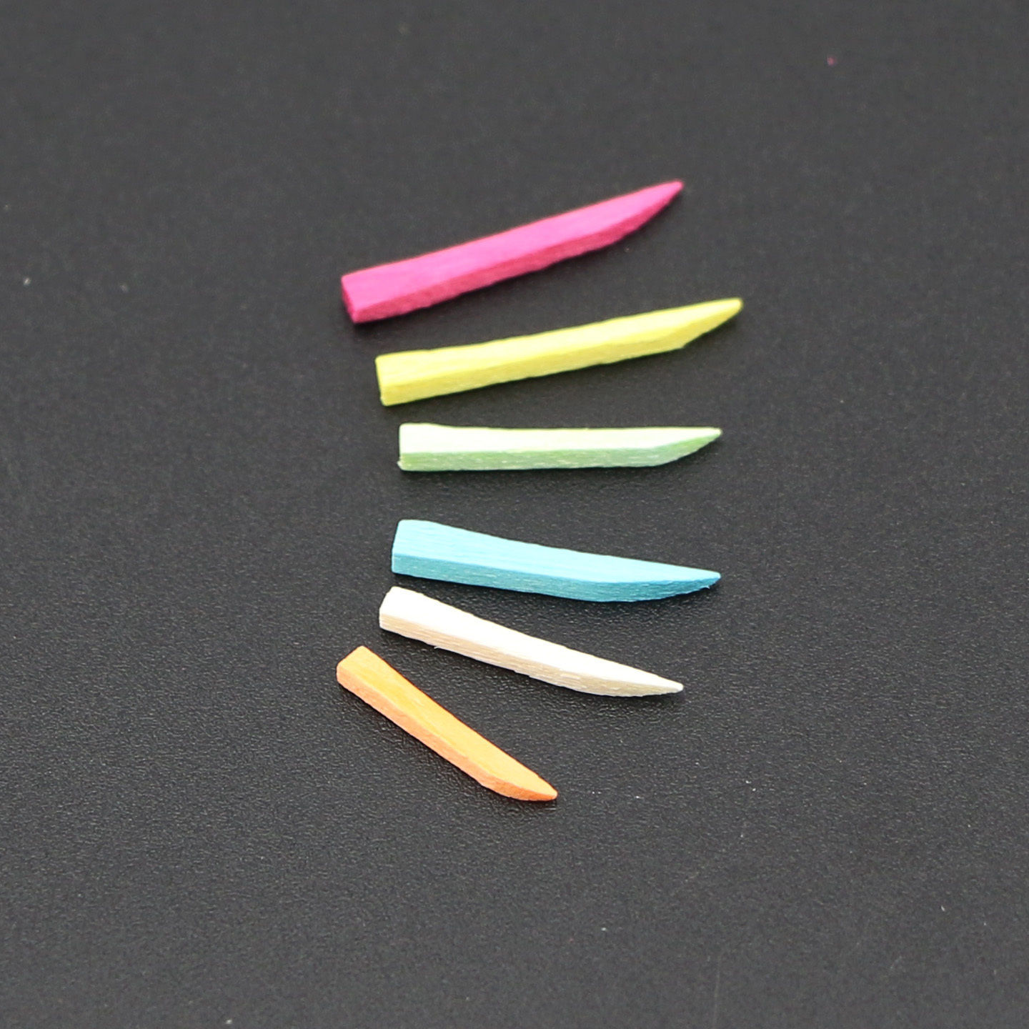 Dental Wooden Wedges Interdental Composite Fixing Restoration 6 Sizes 11/14/16mm