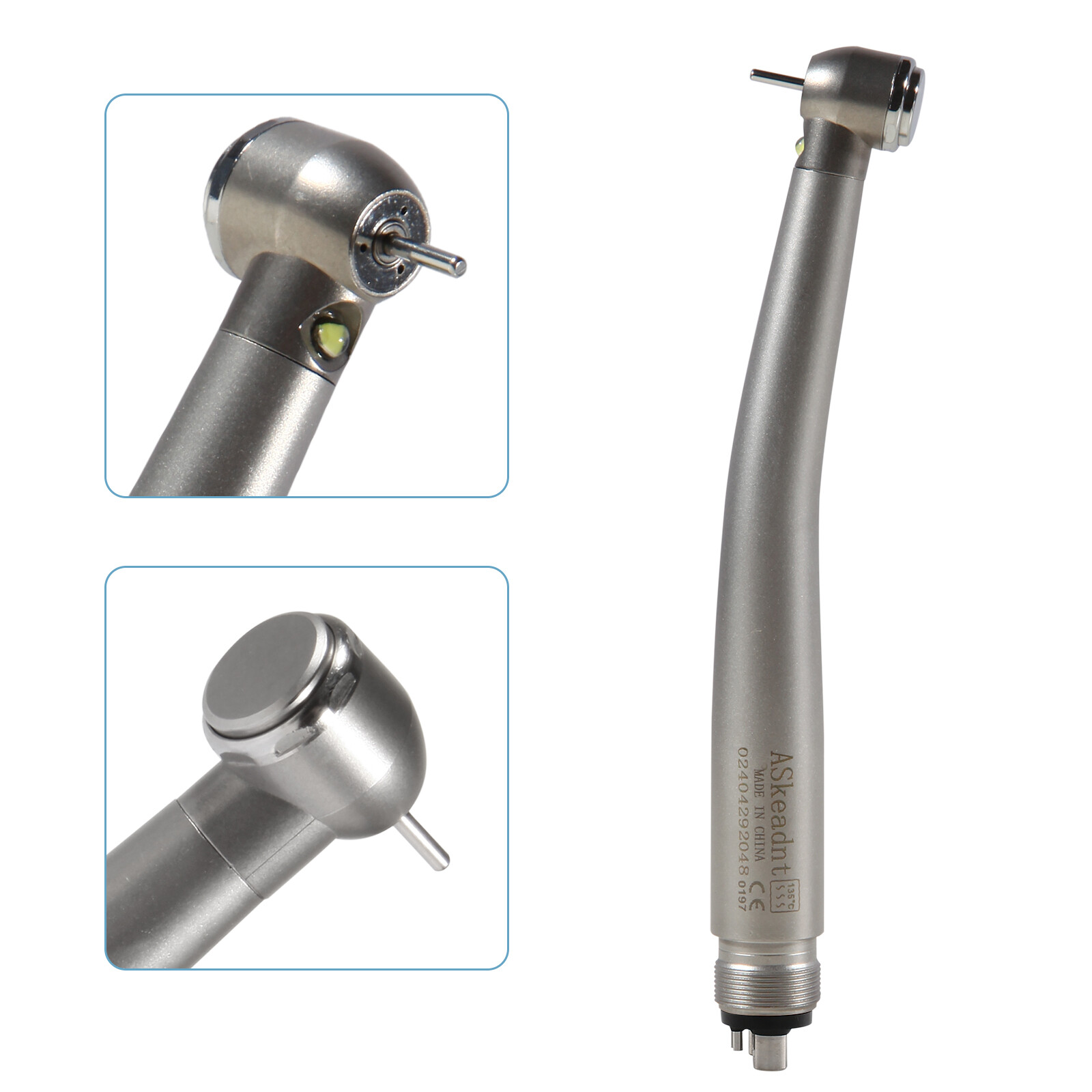 10 PACKS ASkeadnt Dental Turbine High Speed Handpiece