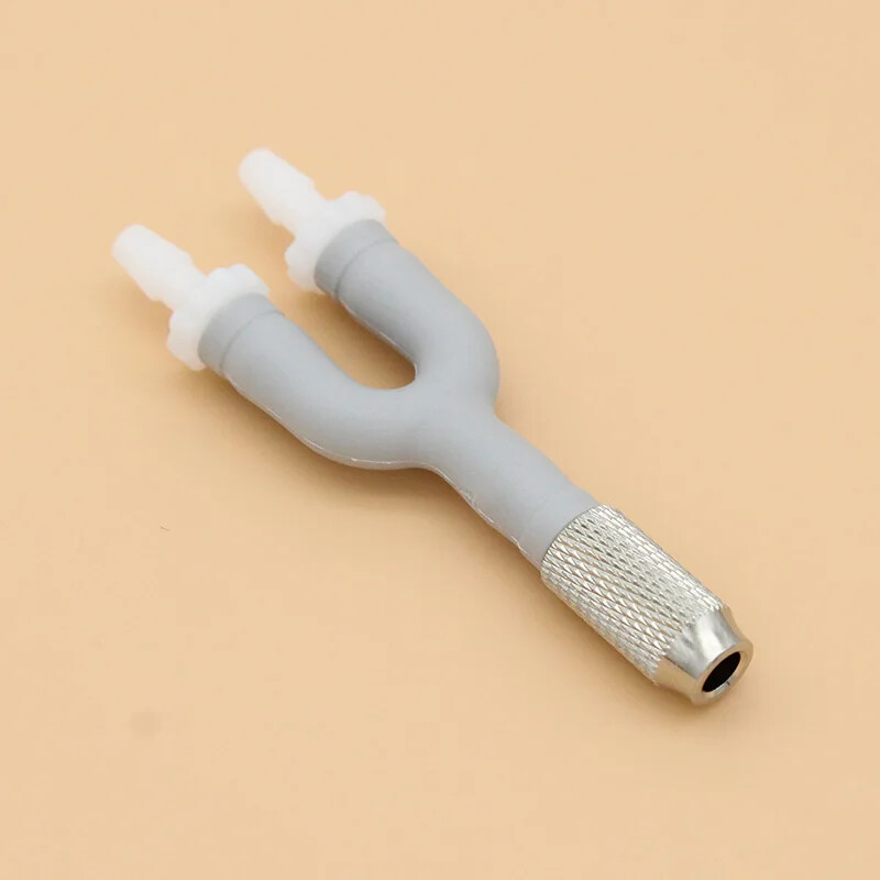 10Pcs NIBP Blood Pressure Cuff Dual Tube Air Hose Y Adapter Connector to Cuff
