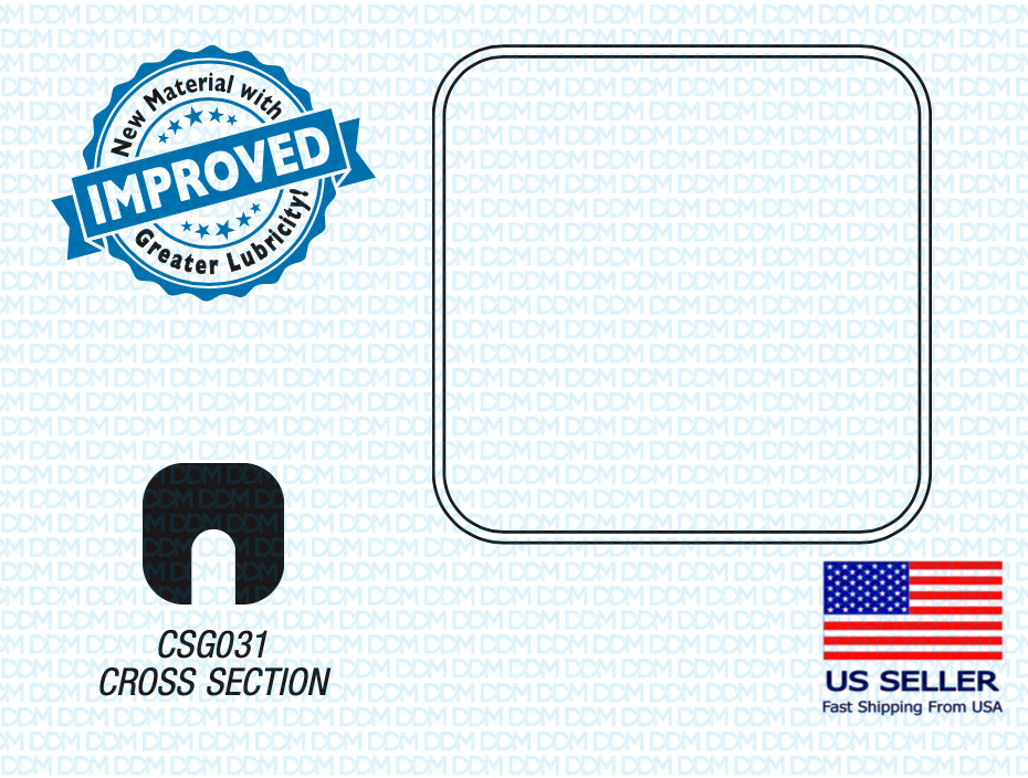 Door Gasket (20″ x 20″) for GETINGE/CASTLE 100 seriels and 3523 #513967 #CSG031