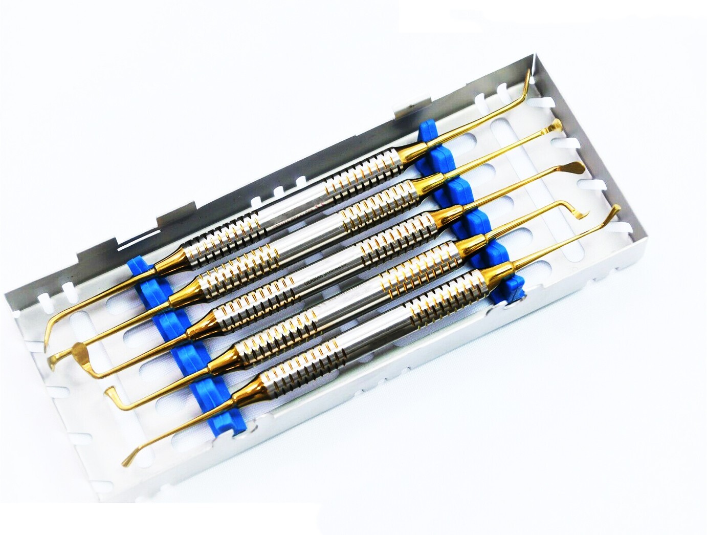 German 5 Pcs Sinus Lift Instruments Set Kit Implant Dental Dentistry Cassette