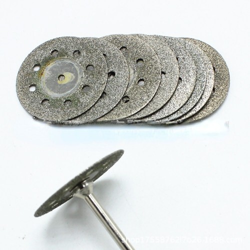 20Pcs Dental Emery Gypsum Sub-Mold Slice Separat Disc Ultra-ThinDouble-SidedSand
