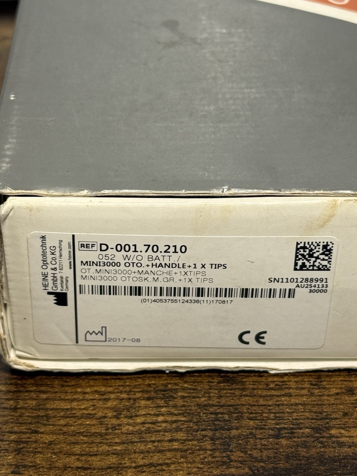 Heine Mini 3000 Otoscope Medical Ear Diagnostic Scope Germany w/ Tips