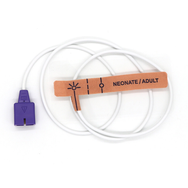Lot of 10 Adult/Neonate SpO2 Disposable Adhesive finger sensor.9Pin Connector US