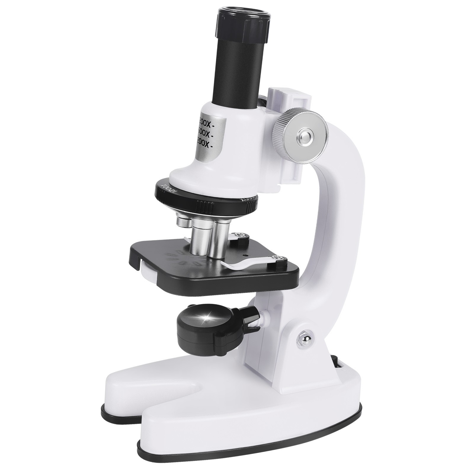 Beginner 200X/600X/1200X Microscope Science Kit for Kids