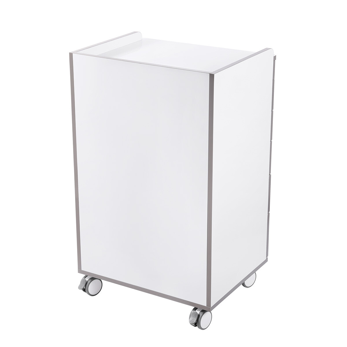 Portable Delivery Unit with Air Compressor /Mobile Dental Cart Trolley Cabinet