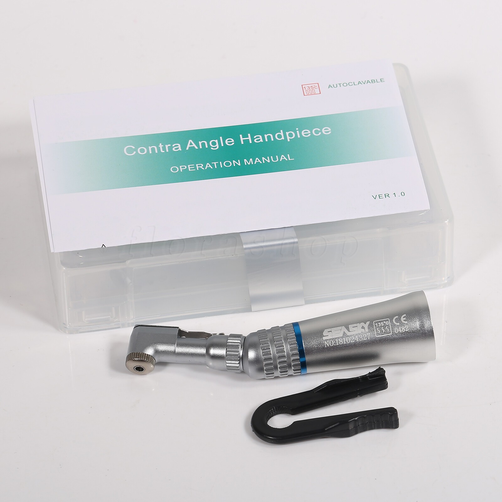 NSK Style E-type Dental Contra Angle Handpiece Low Speed Contrangle Latch