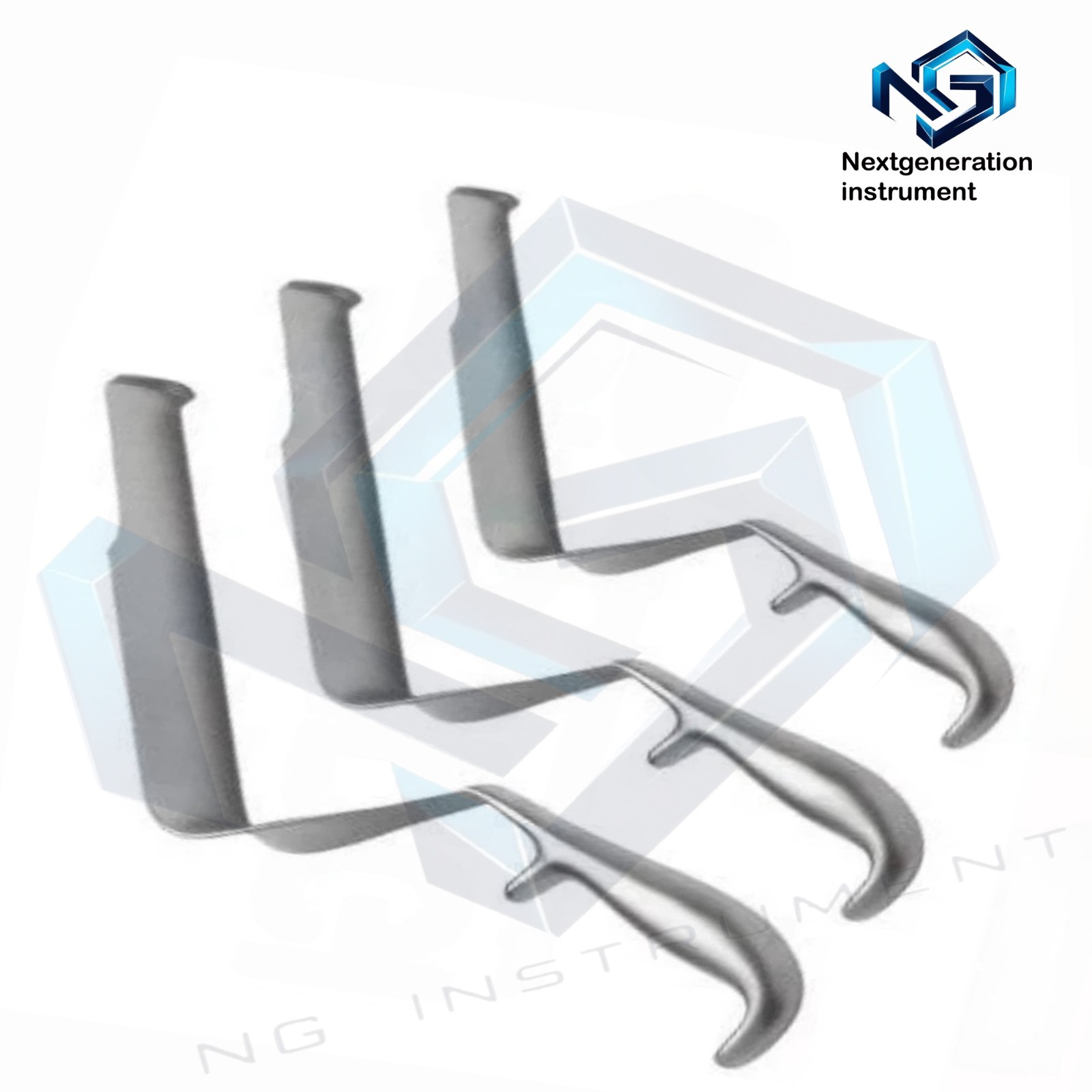 ST Mark Pelvis Retractor Set 3PCS Orthopedic Surgical Stainless Steel Tool