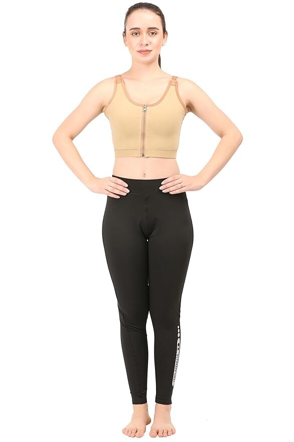 Post Surgical Medical Compression Bra |MODERATE COMPRESSION| Shoulder Adjustable