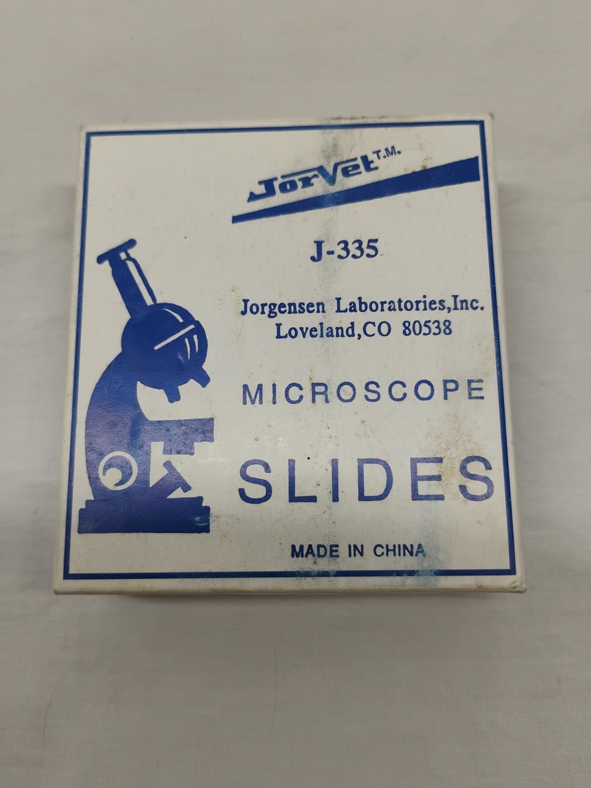Jorvet Glass Microscope Slides 1″x3″ 1mm – 1.2mm Thick Not Full Box Missing Few