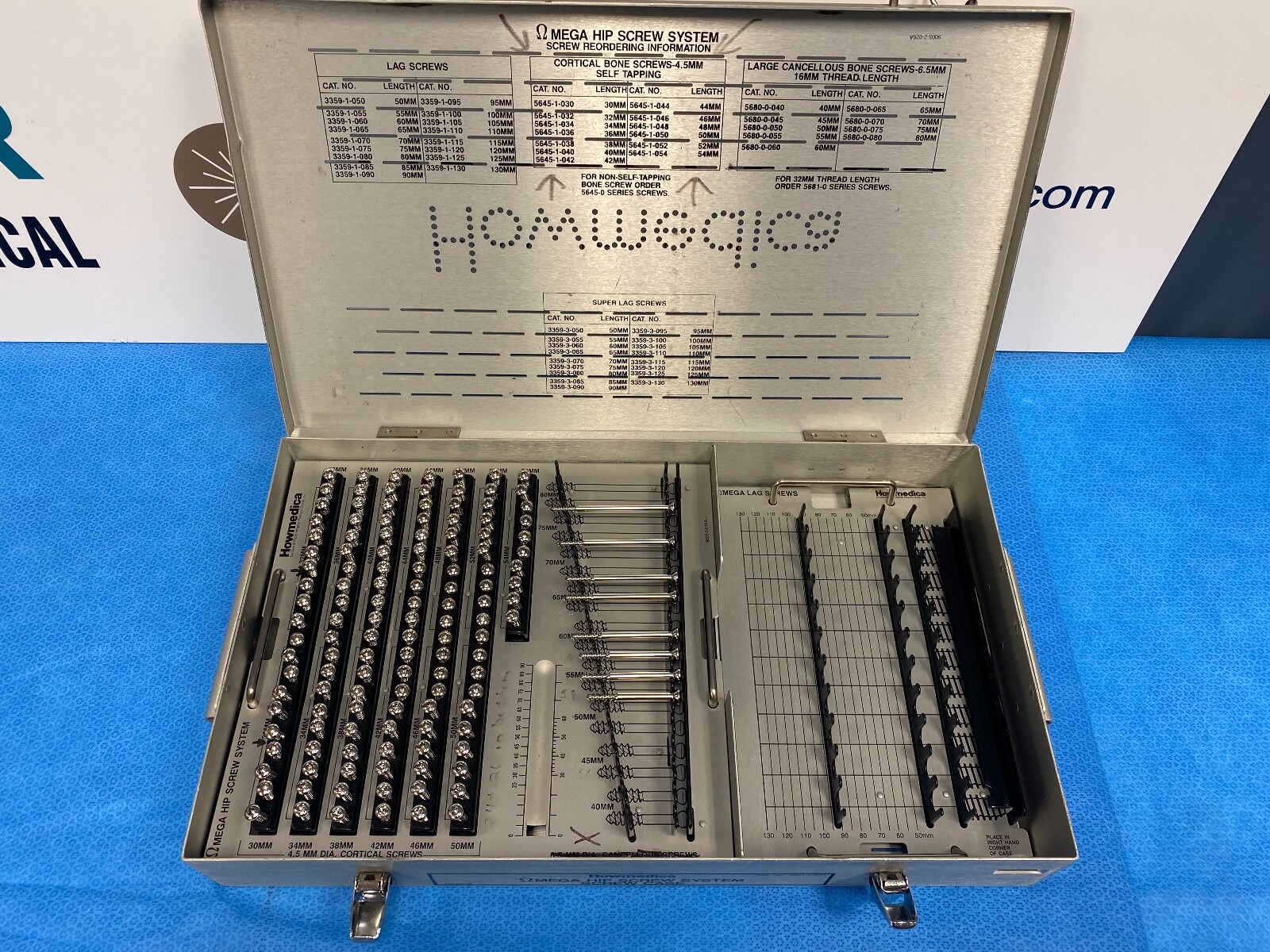 Stryker Howmedica Osteonics Omega Hip System Orthopedic