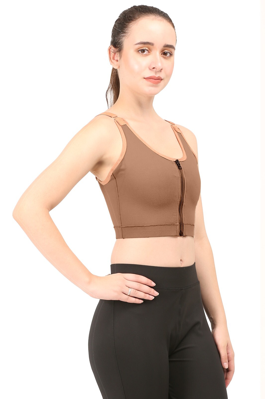 Post Surgical Medical Compression Bra |MODERATE COMPRESSION| Shoulder Adjustable