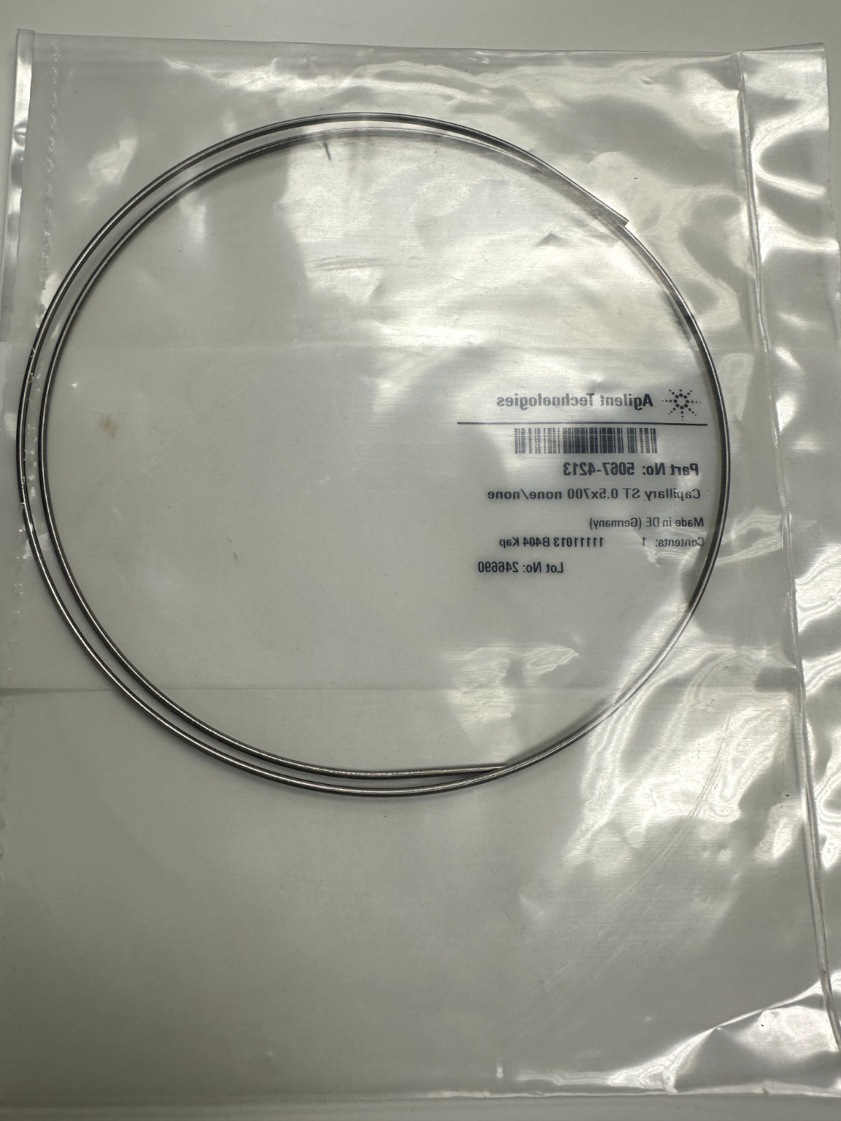 New Agilent 5067-4213 Capillary ST 0.5×700 none/none
