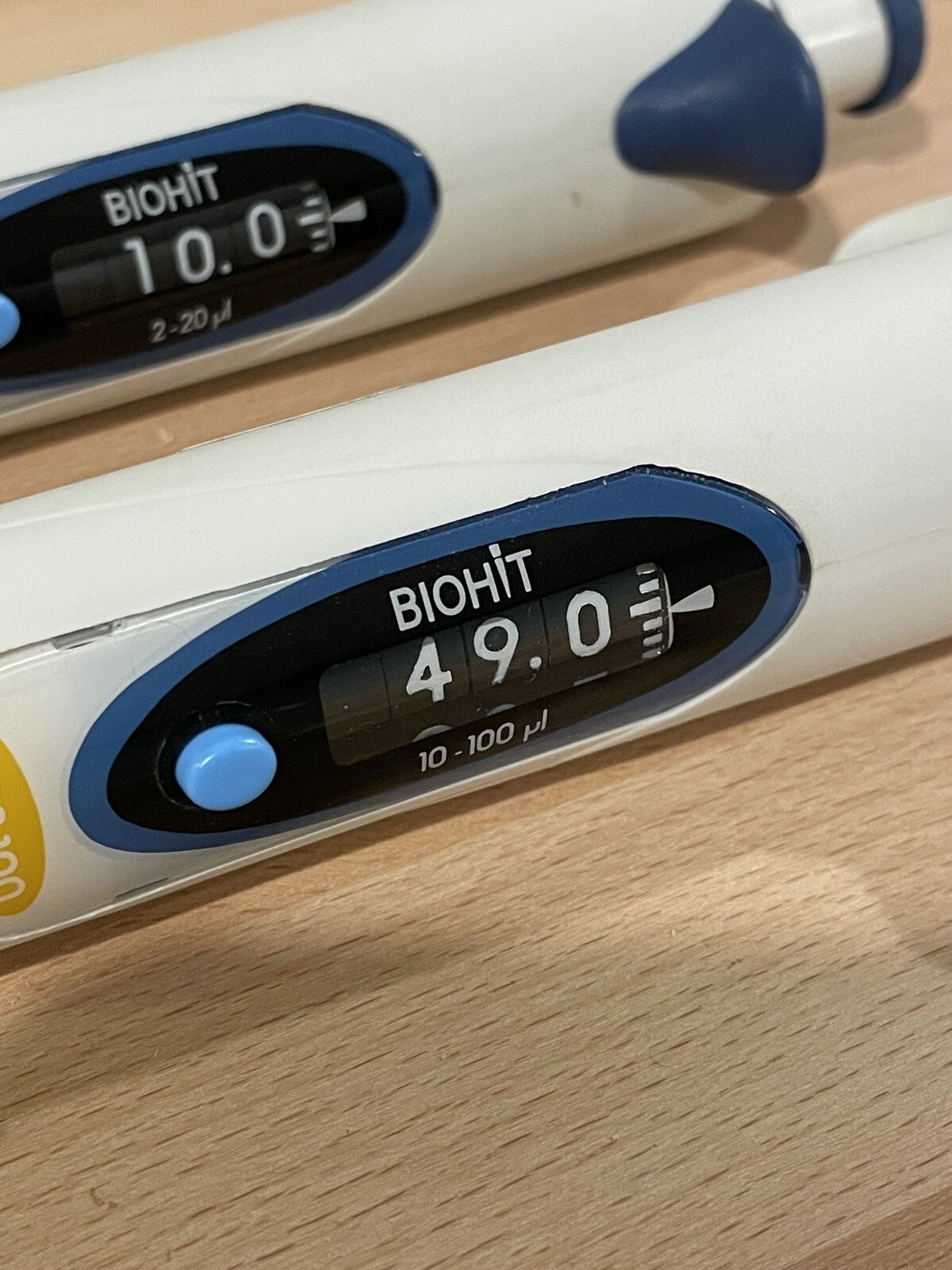 Biohit M Series Pipet Pipette Pipettor M20 M100 M200 M1000 M5000