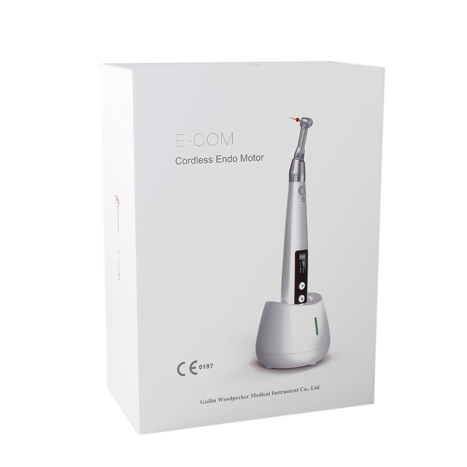 Woodpecker E COM+ Wireless Dental Brushless Endo Motor W/Contra Angle Root Canal