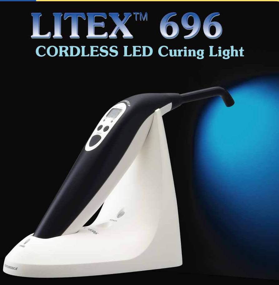 New! Dentamerica Litex 696 Cordless LED Curing Light, 696