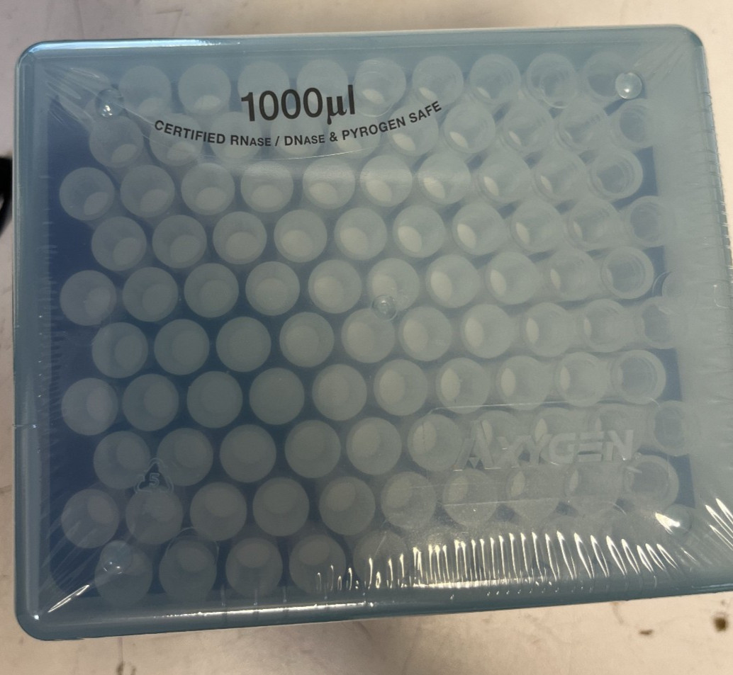 Axygen Filter Pipette Tips 100–1000µL Sterile Racked 10×100 TF-1000-L-R-S