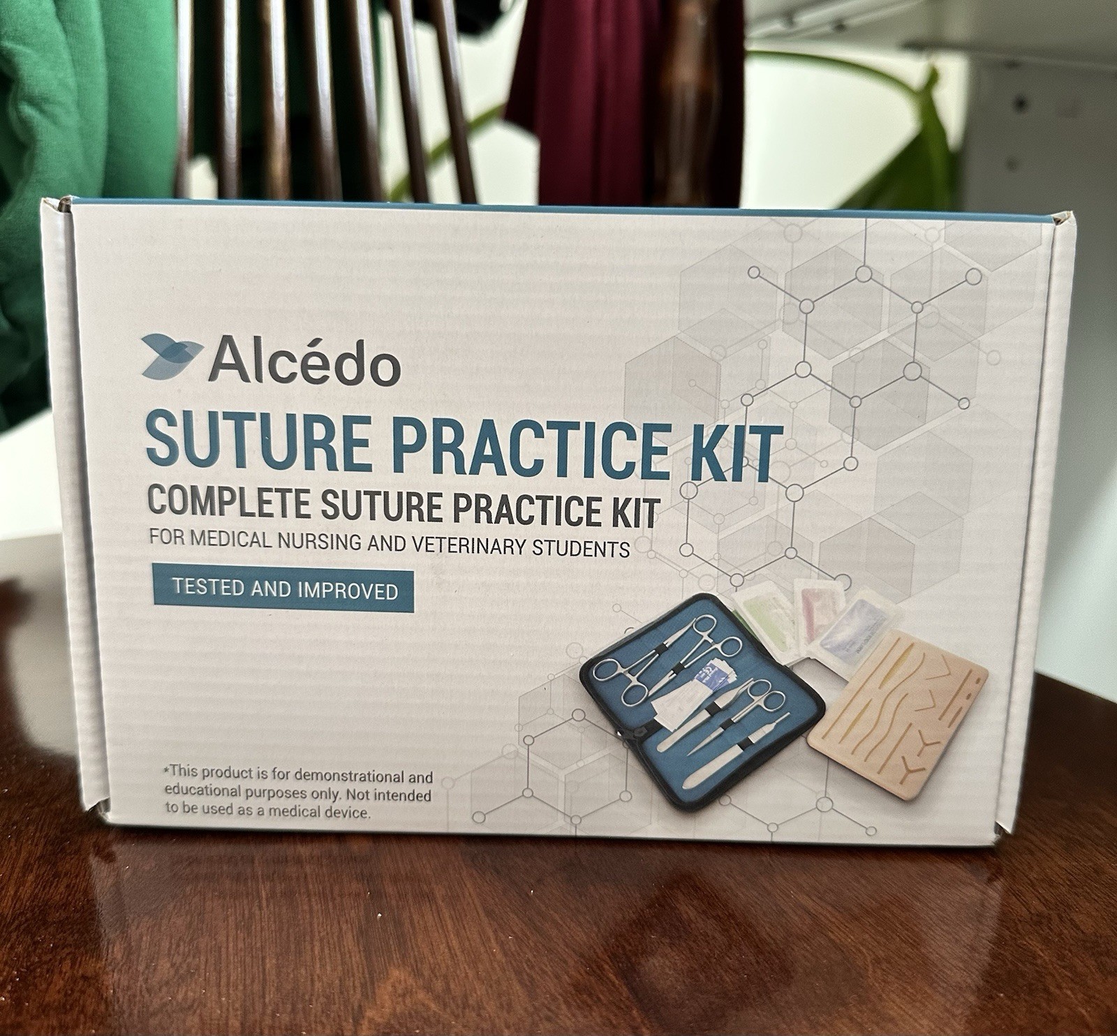 Alcedo | Complete Practice Suture Kit | Medical, Veterinary, PA Students