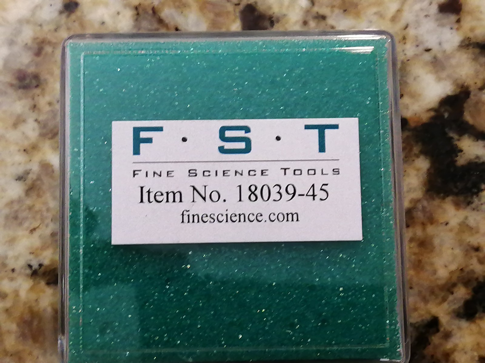 FST Fine Science Tools 18039-45 Dietrich Bulldog Clamp Angled 50mm / 2 inch