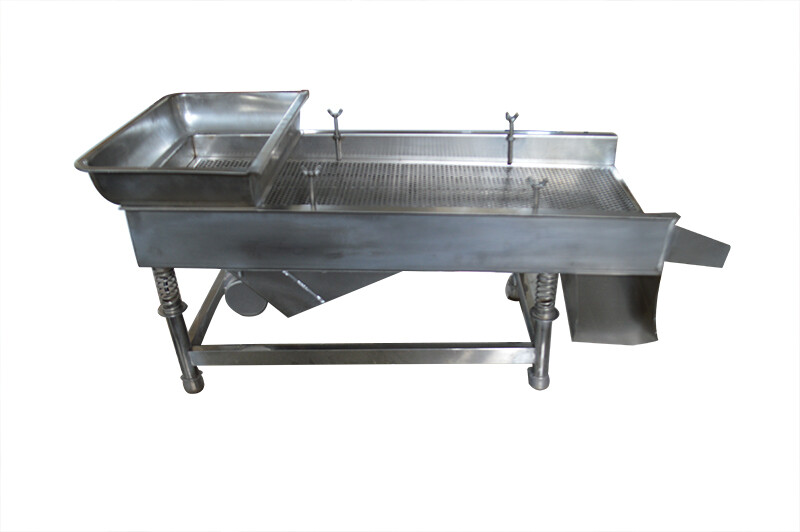 IntBuying 220V Linear Vibrating Screen for Removing Crop Impurities etc. New