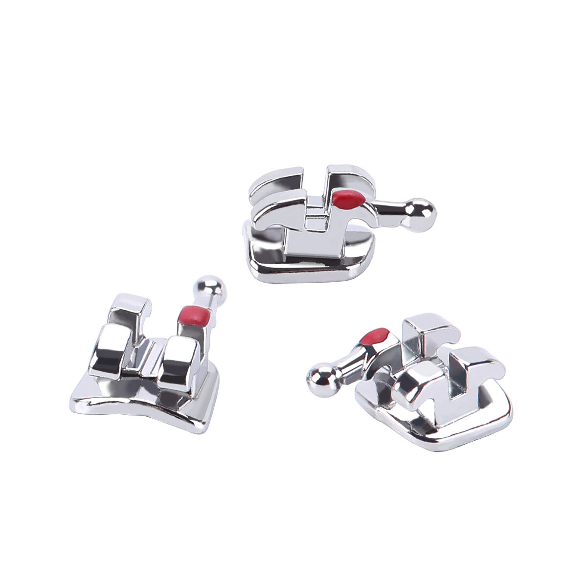 Dental Orthodontic Monoblock Brackets Mini Roth/MBT 0.022″/0.018″ 3/345 Hook