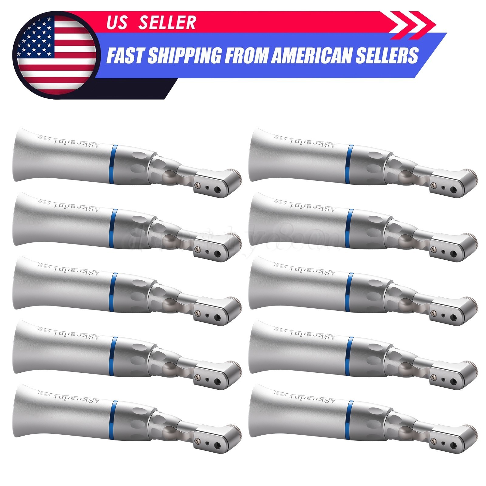 1-10 NSK Type Dental Slow Speed Contra Angle Handpiece Latch E-type contrangulo
