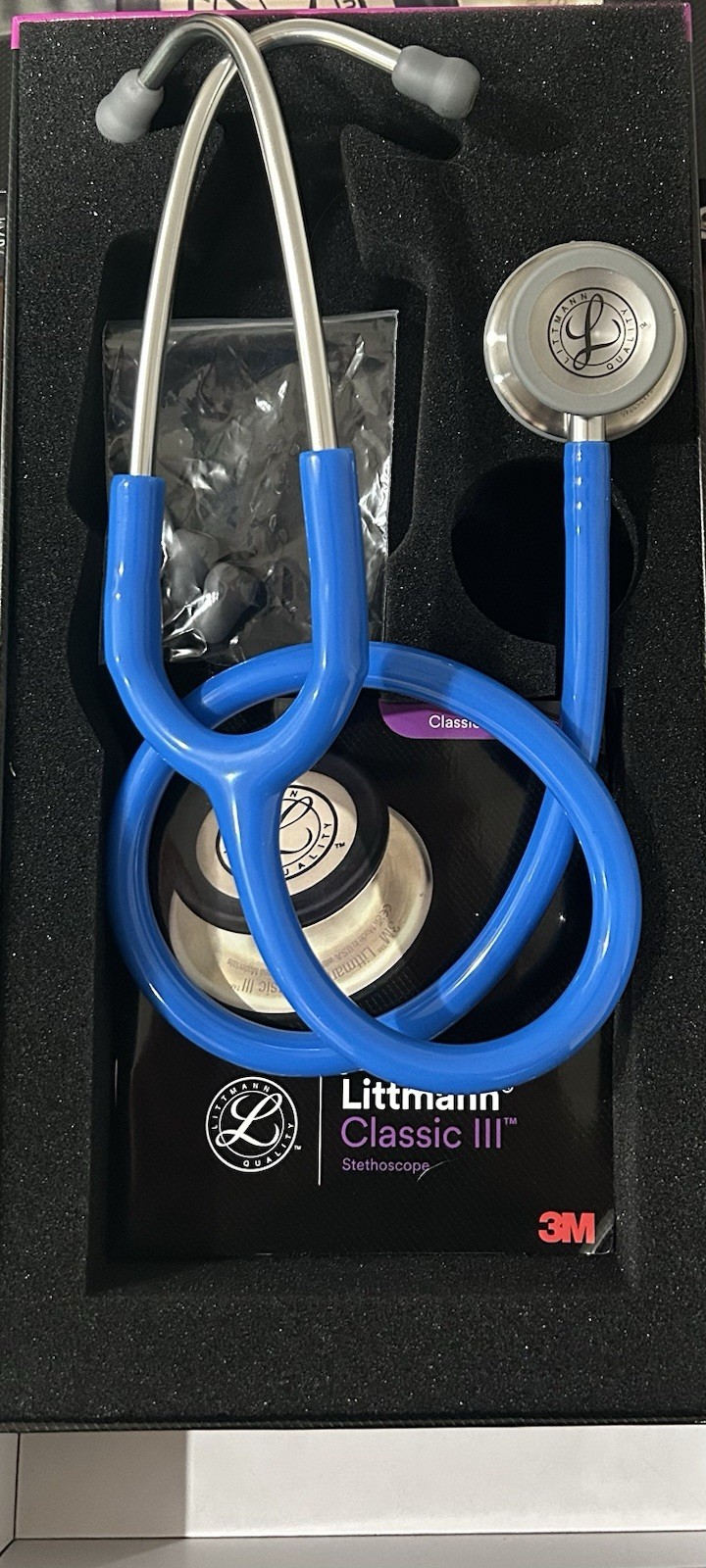 Littmann Classic III Stethoscope- Rare Royal Blue 5630! NEW IN BOX Fast Shipping