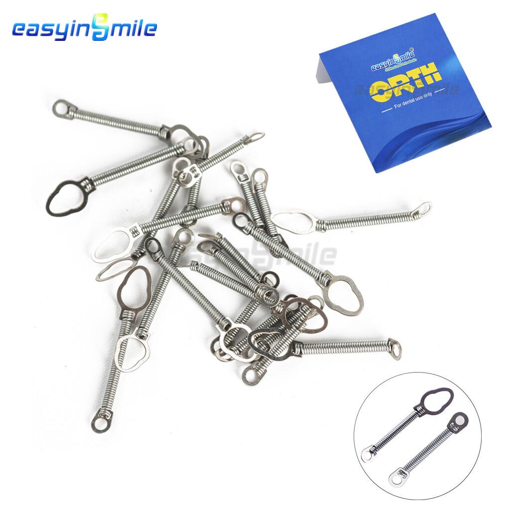 Dental Orthodontic Closed Coil Spring NITI 010/012 open Spring 6/9/12mm 10Pcs