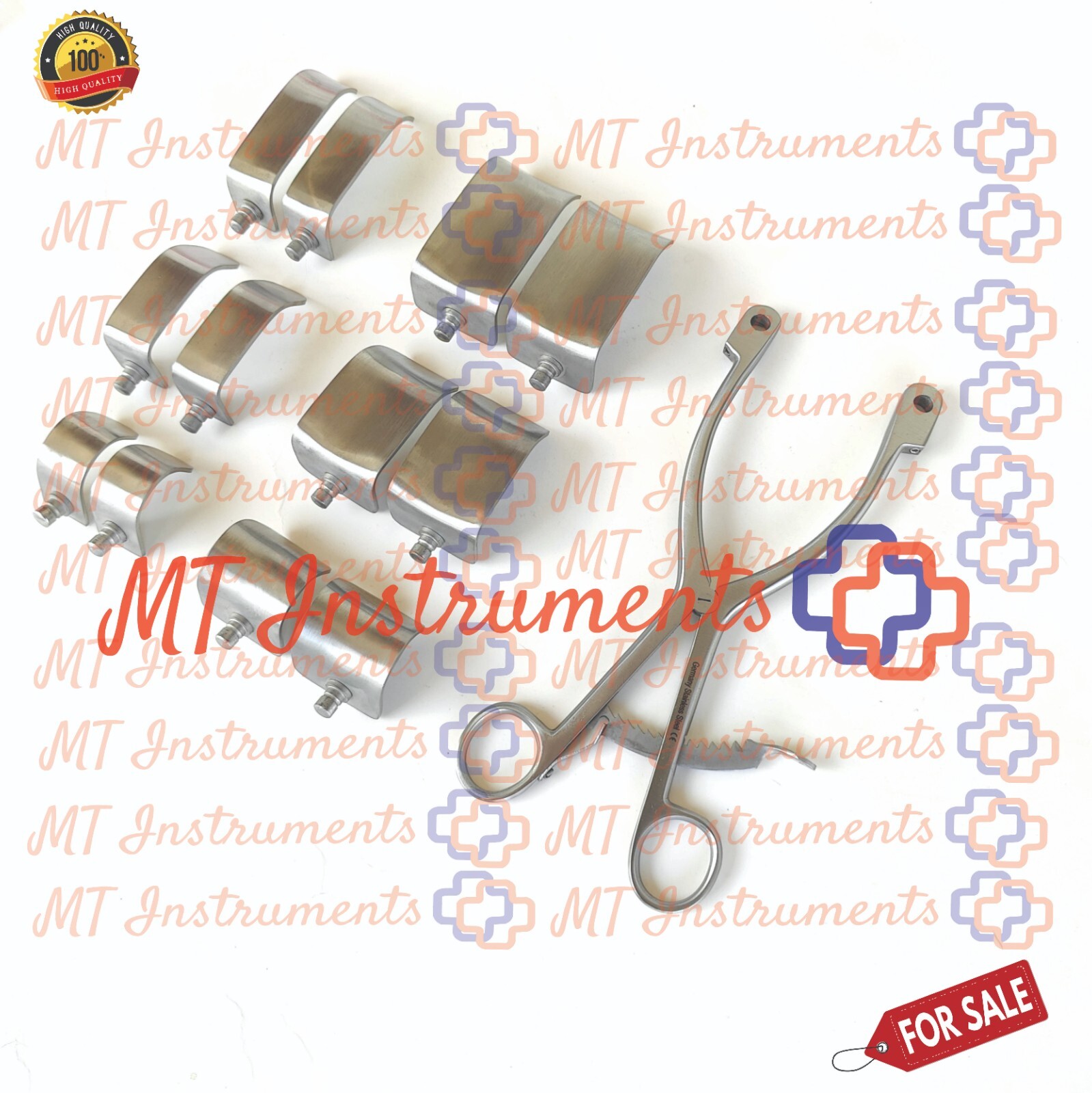 Kolbel Self Retaining Retractor With 12 Blades Shoulder Retractor System Germany