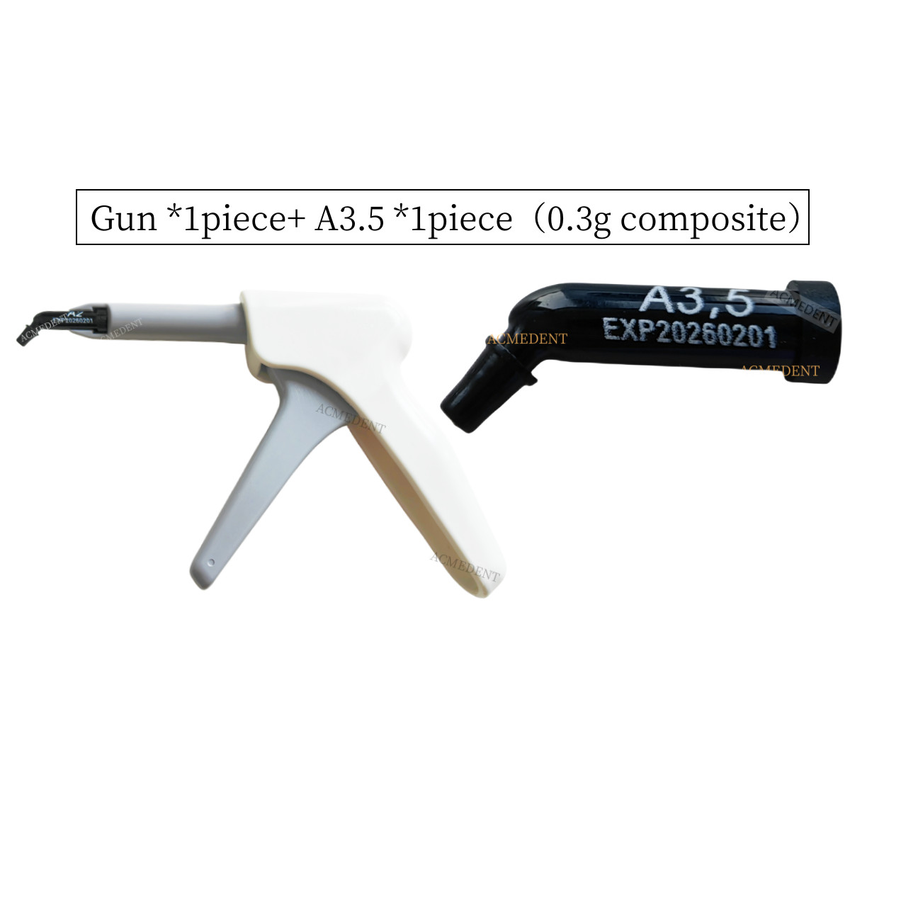 Dental Composite Resin A3.5 Capsule Unidose Dispenser Gun Applier Fit GC Fuji 3M