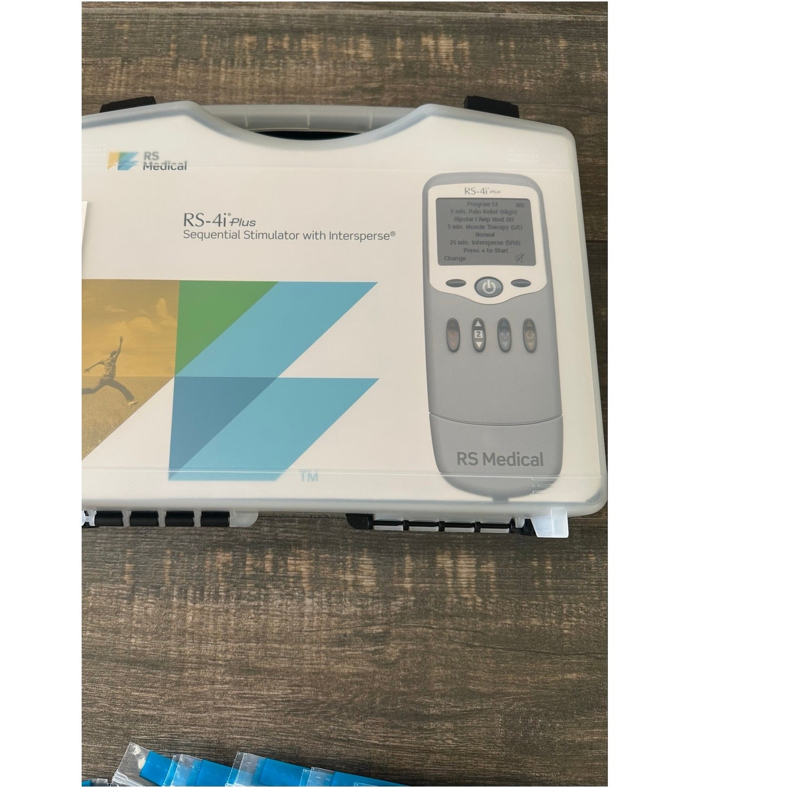 New R-4i Plus Sequential Stimulator Intersperse Elecrotherapy Untested W Case