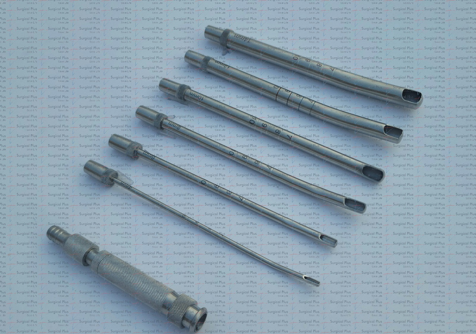 Abortion Suction Cannulas Set & Obstetrics & Gynecology Uterine Aspiration