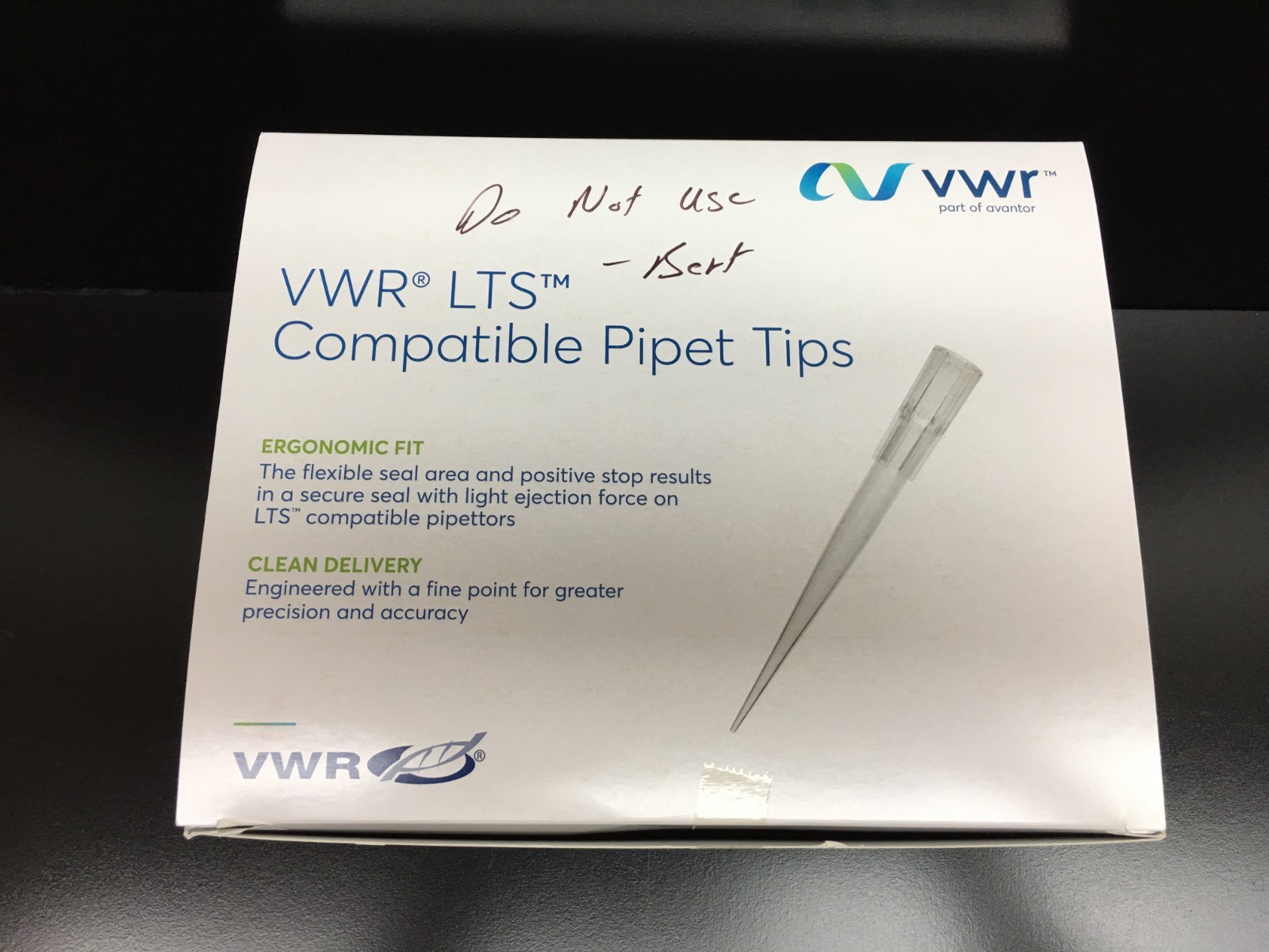 VWR Cat No 76323-932 LTS Compatible Pipette Tips 300µL Lot 5 PCS