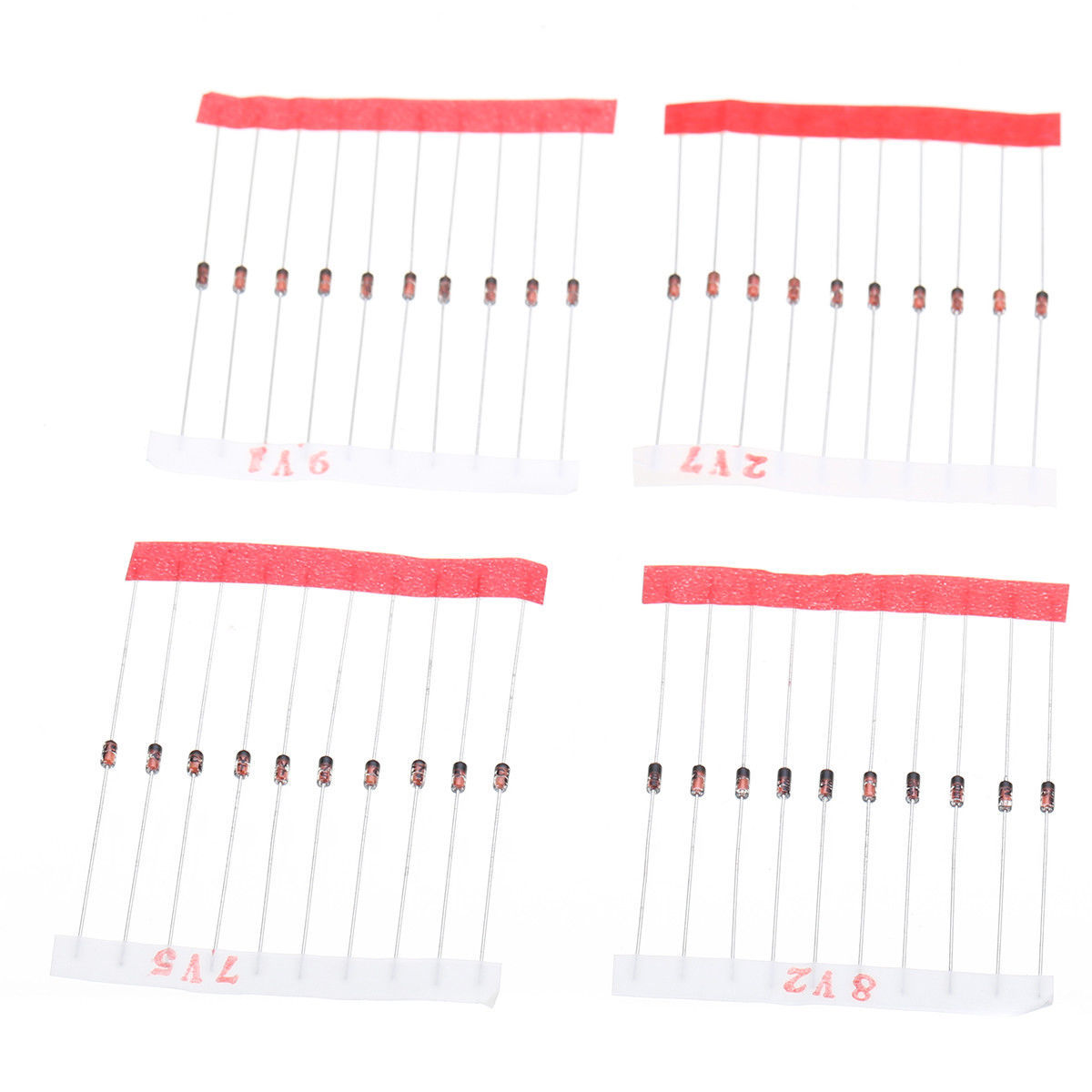 300pcs per set 30 Values (2V~39V) 0.5W Assorted Zener Diodes Assortment Kit