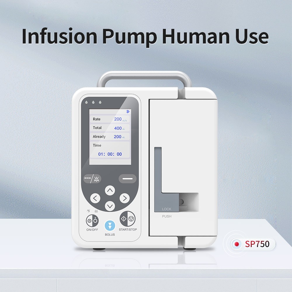 Infusion pump real-time alarm Large LCD Display Volumetric SP750 US warehouse