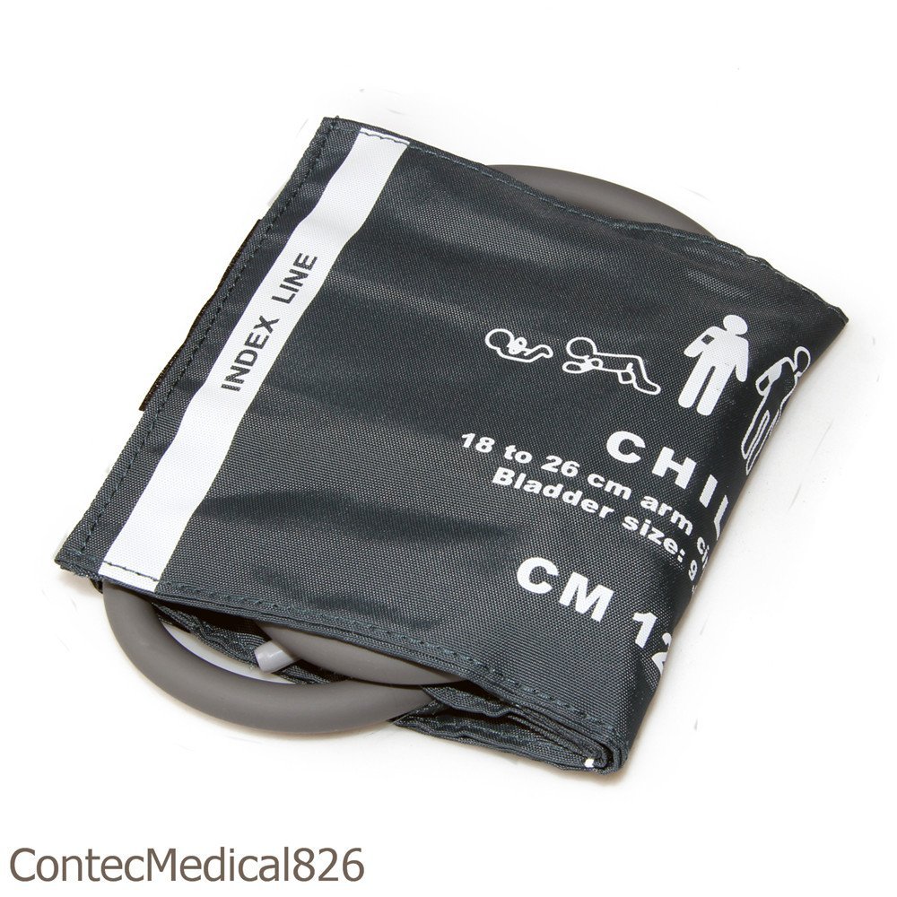 CONTEC08A+3 Cuffs+SPO2 NIBP Digital Arm Blood Pressure Monitor Sphygmomanometer