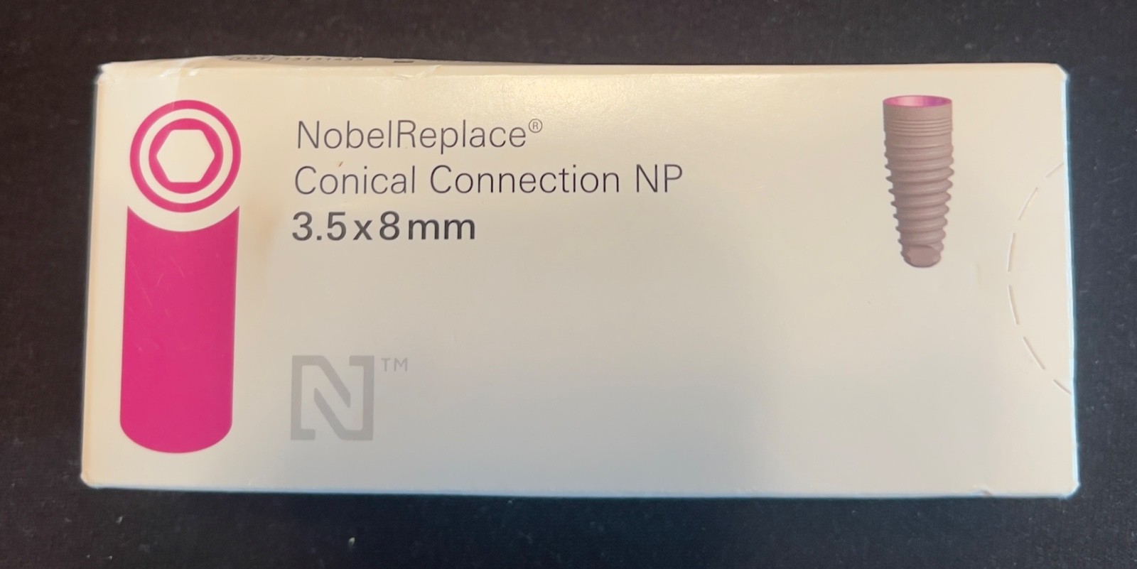 NOBEL BIOCARE NobelReplace conical connection, NP and RP