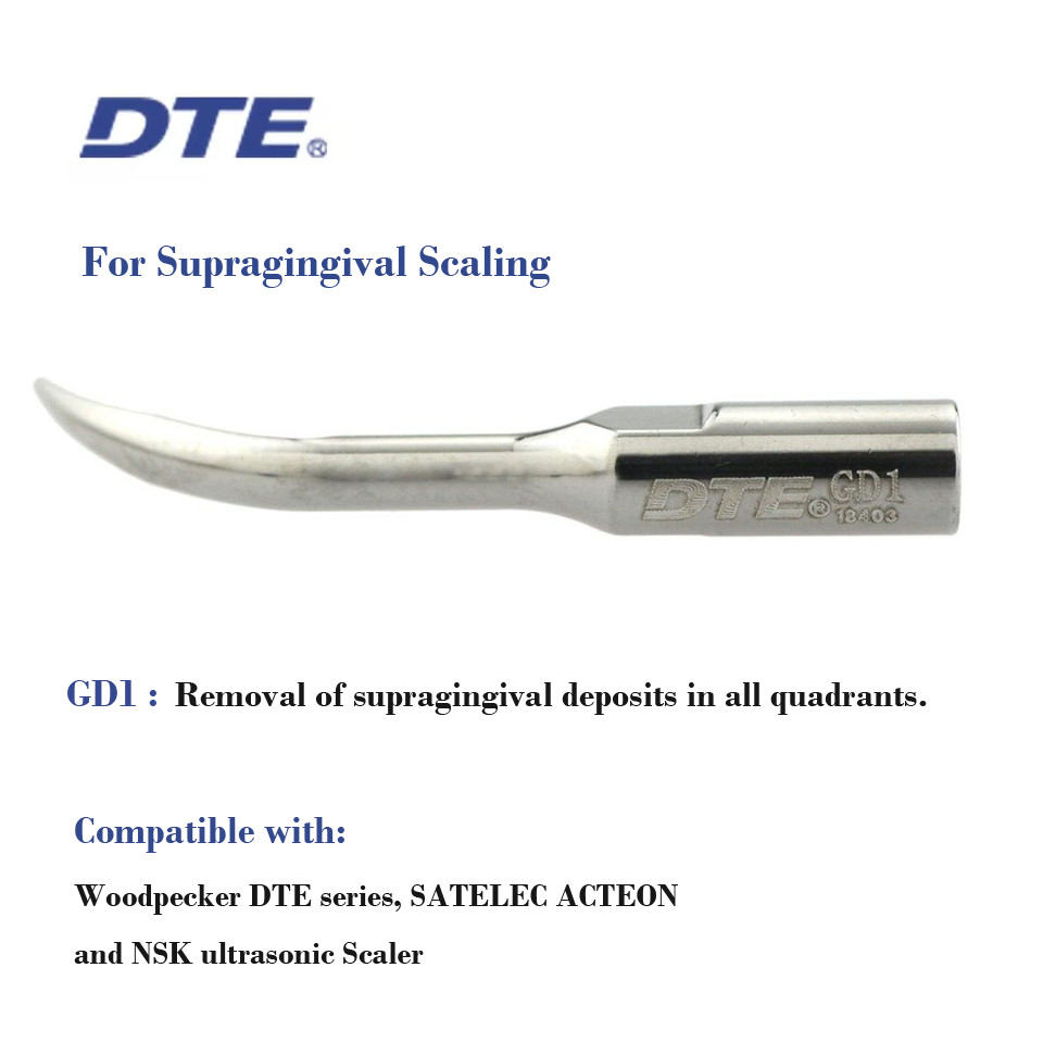 Woodpecker DTE Dental Ultrasonic Piezo Scaler Tip Scaling Endo Perio SATELEC NSK