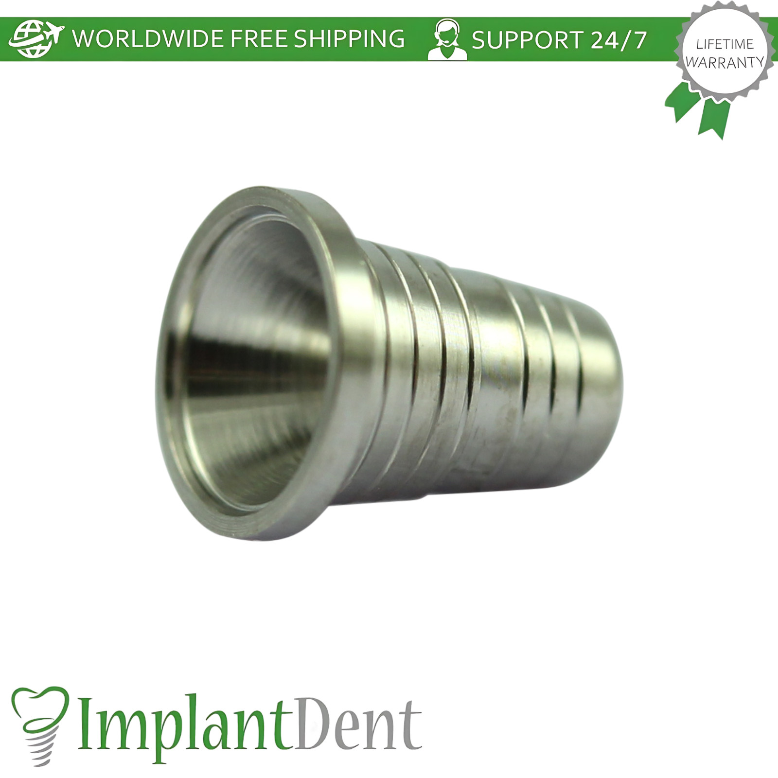 X5 Titanium Conical Sleeve Ø4.9mm For Multi Unit P64 AB Dental Compatible