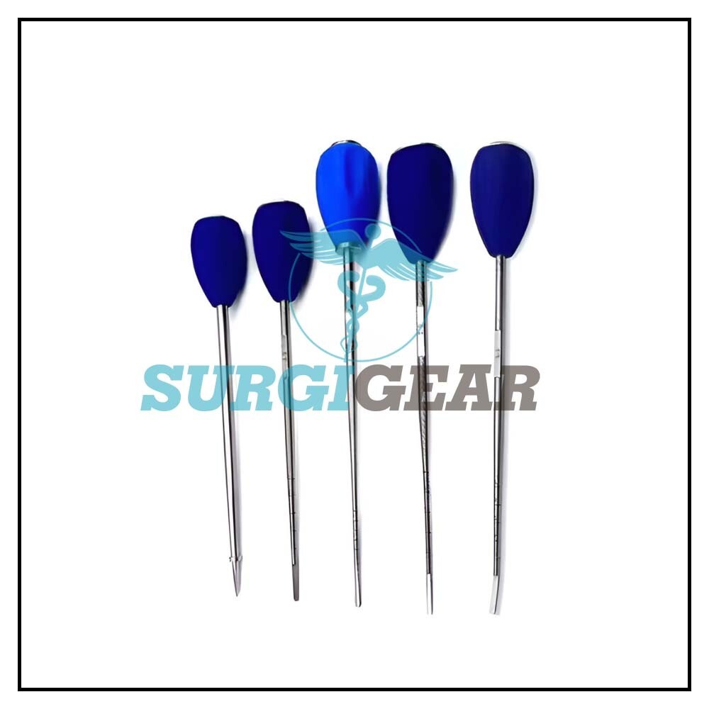 3 Bone Lenke Probes Palm Handle Straight 8 inch Orthopedic Surgical Instruments