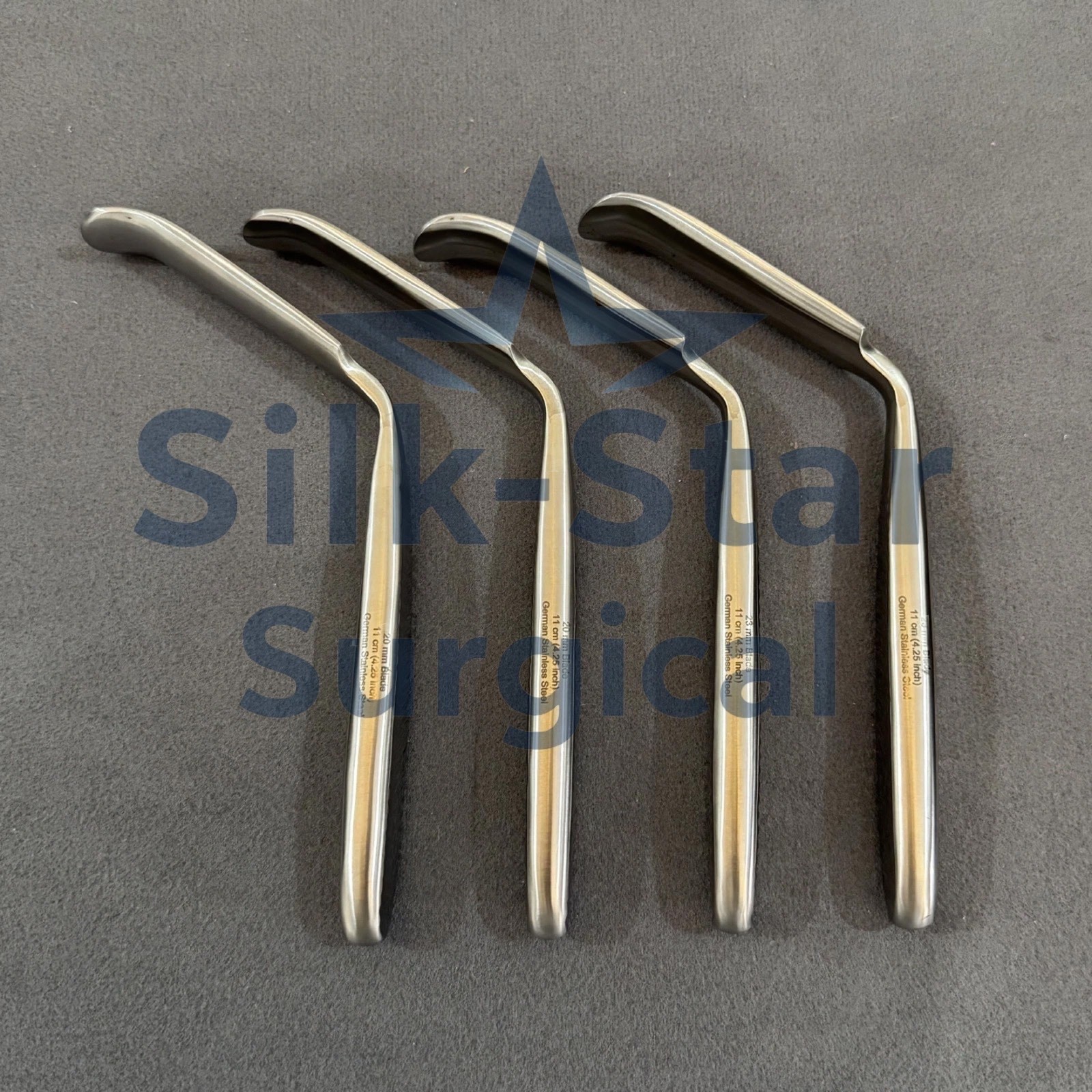 Cloward Blade Retractor Set of 4 Pcs Orthopedic, Spine Surgical Instruments