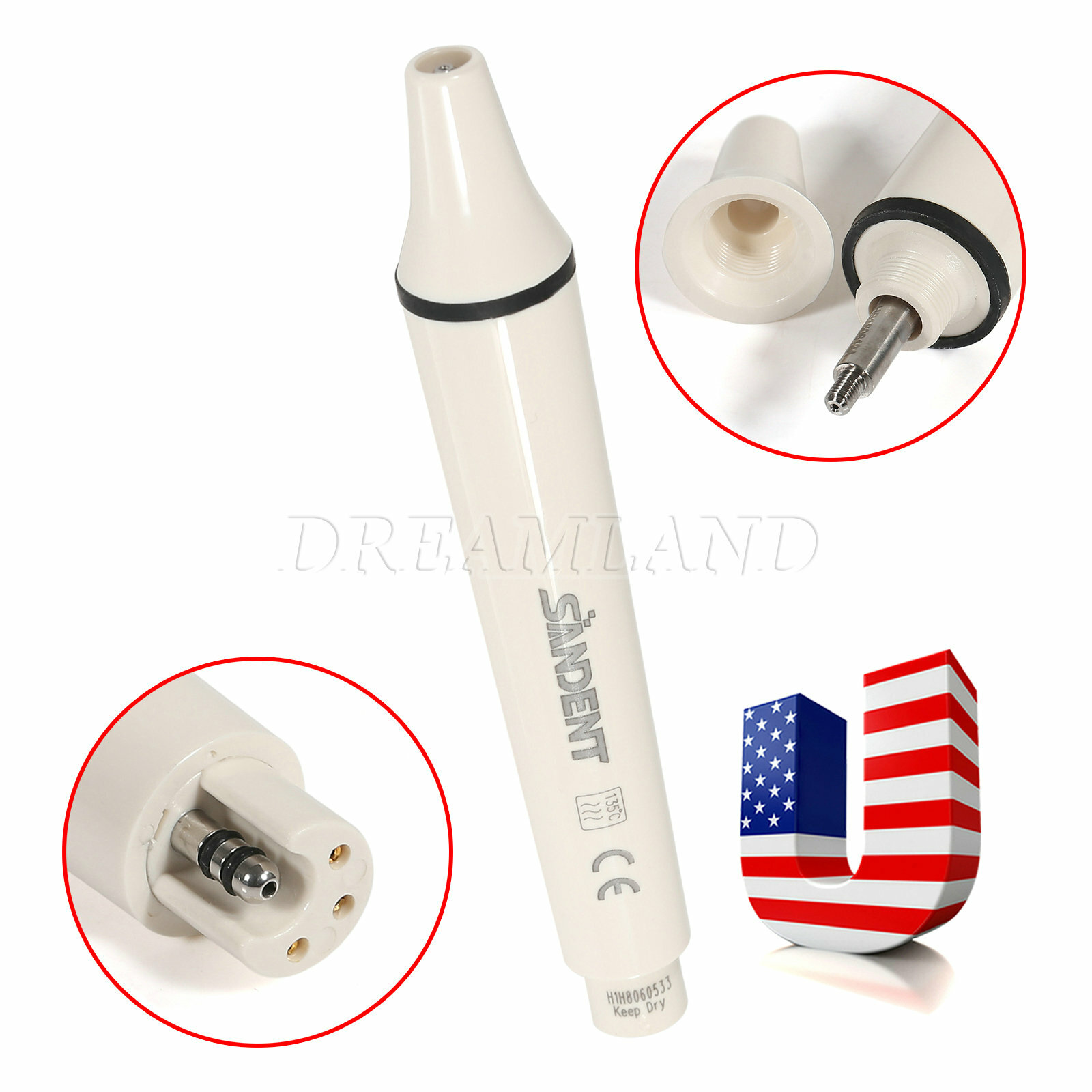 1/3/5 Dental detachable Handpiece for SKYSEA EMS Piezoelectric Scaler CE