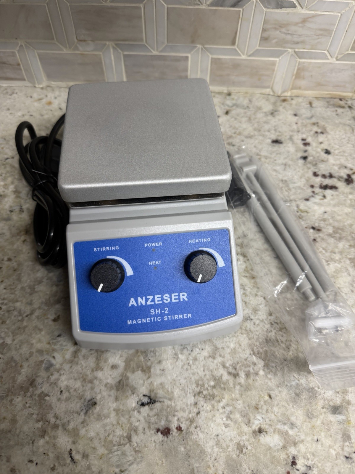 Lab Hot Plate & Magnetic Stirrer Home Science Tools CE-HOTSTIR Used