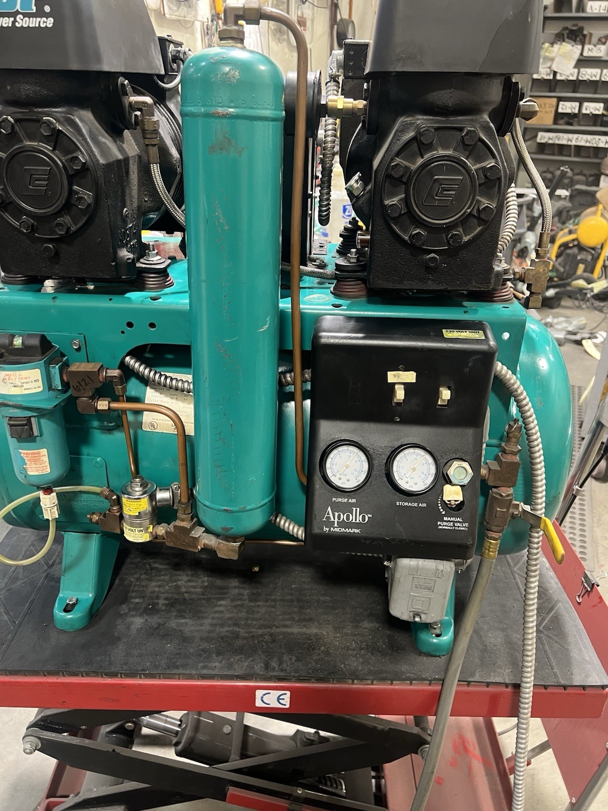 Dental Air Compressor. Apollo by Midmark L42 – 20 Gallon – Air Dryer