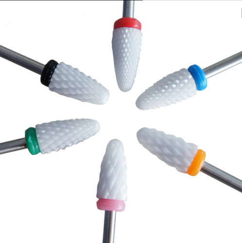 6 Types Dental Zirconia Ceramic Burs Low Speed Handpiece Micro Motor Polisher